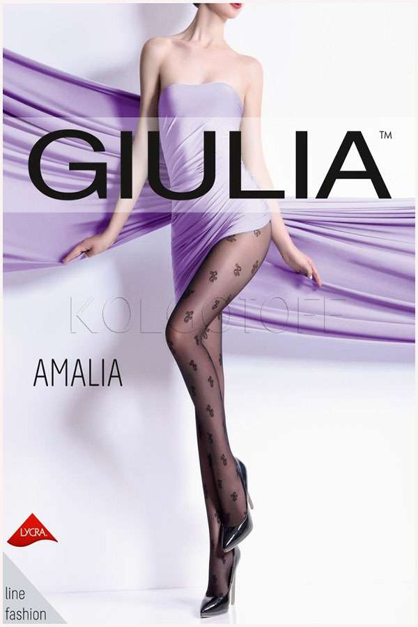 Колготки жіночі з візерунком GIULIA Amalia 20 model 5